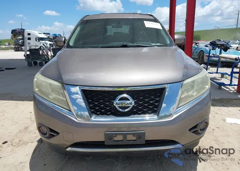 2014 Nissan Pathfinder S из США, поврежденный, VIN 5N1AR2MM5EC617446